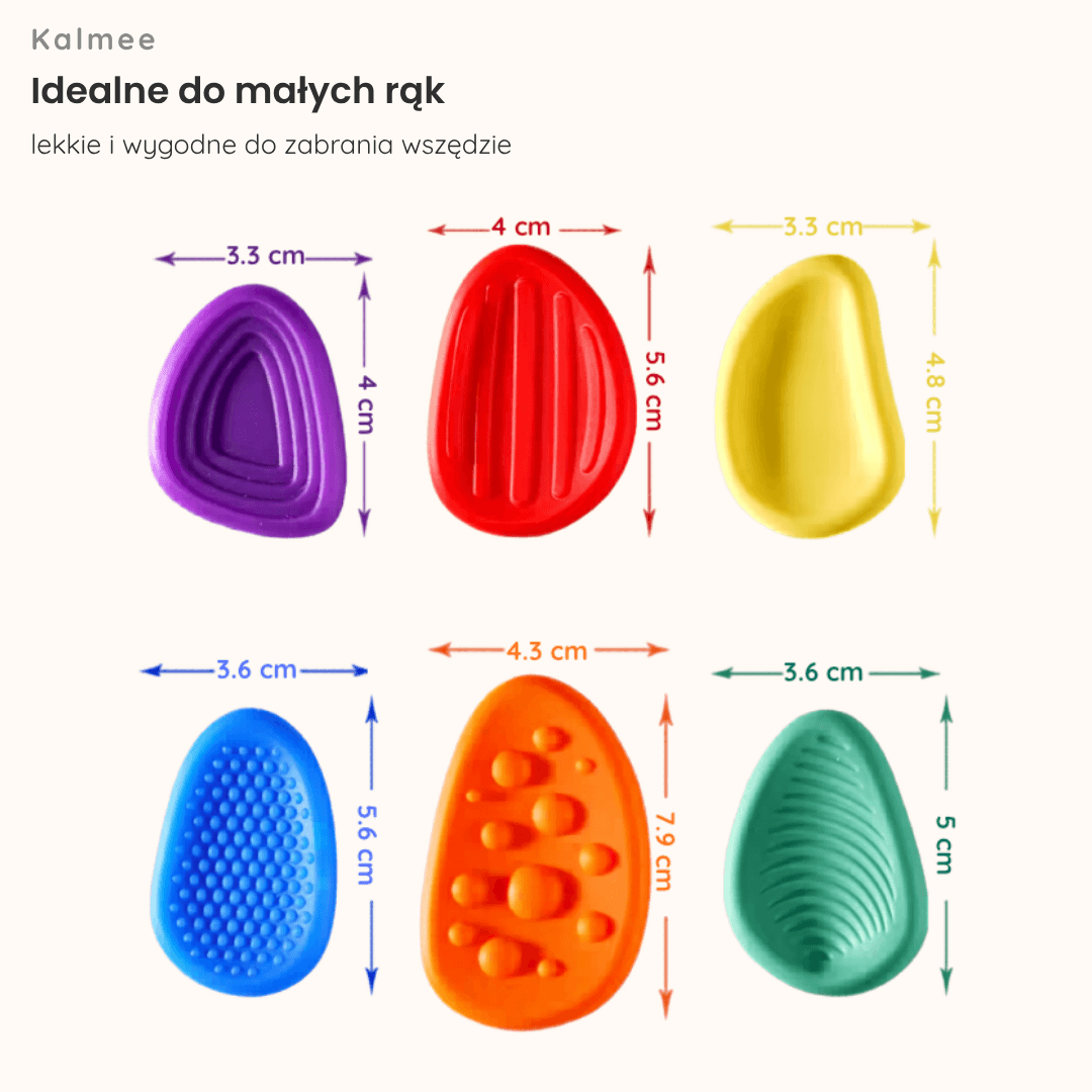 Kalmee - kamyczki sensoryczne do wyciszenia i zajęcia rąk
